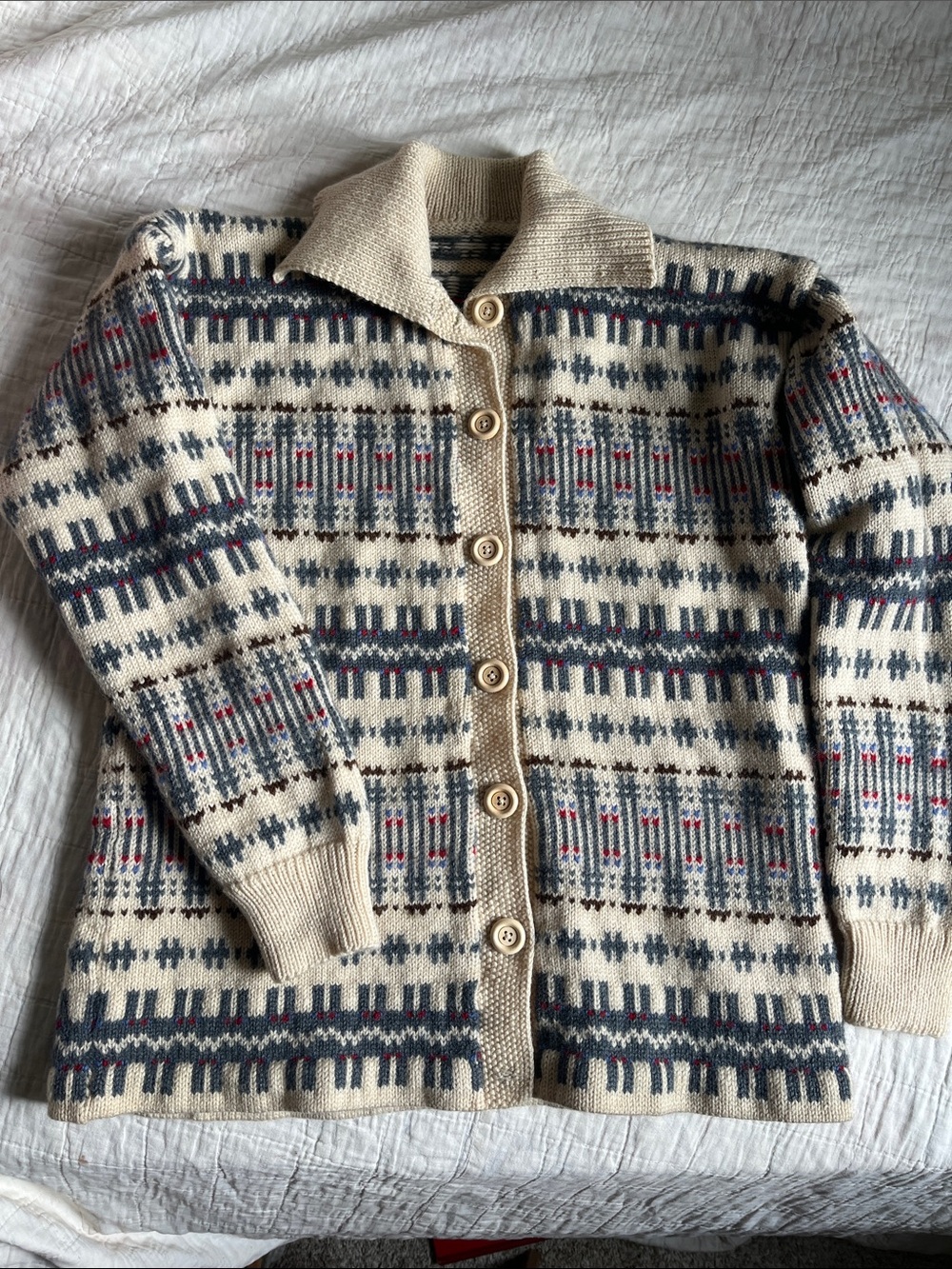 Wool Knit Cardigan